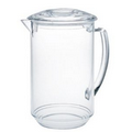 1.75 Quart Ribbed Pitcher w/Lid